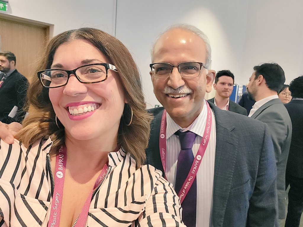 Tingy ('tinjee') Simoes 🇺🇦 she/her (@tingys) on Twitter photo It's that time again! At #BAPRAS2024 with <a href="/jsnorthwest/">J Srinivasan</a> It's that time again! At #BAPRAS2024 with <a href="/jsnorthwest/">J Srinivasan</a>