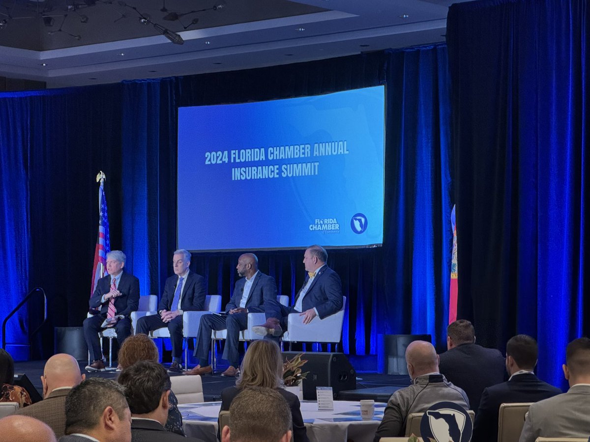 PIFFNews's tweet photo. PIFF’s Michael Carlson moderated today’s panel on Florida’s Auto Insurance Market as the state navigates the road ahead. 🚘 #InsuranceSummitFL @FLChamber https://t.co/Kd0wzdBFz3