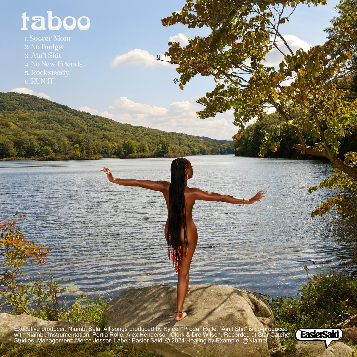 my debut ep “Taboo” out Jan 17th. prepare to get your feelings hurt 🫢  presave 🔗 linktr.ee/niambi