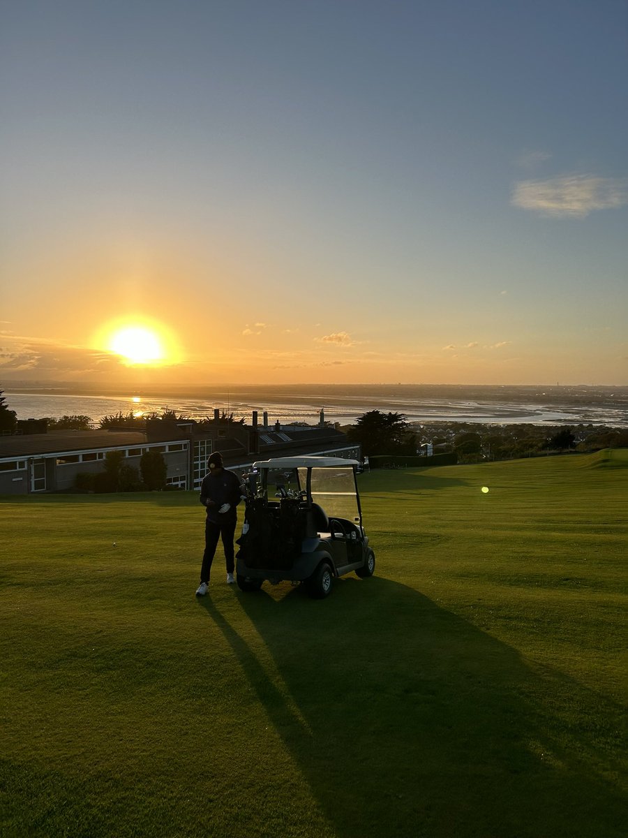 Zeno's tweet image. Belated Ireland Golf Dump