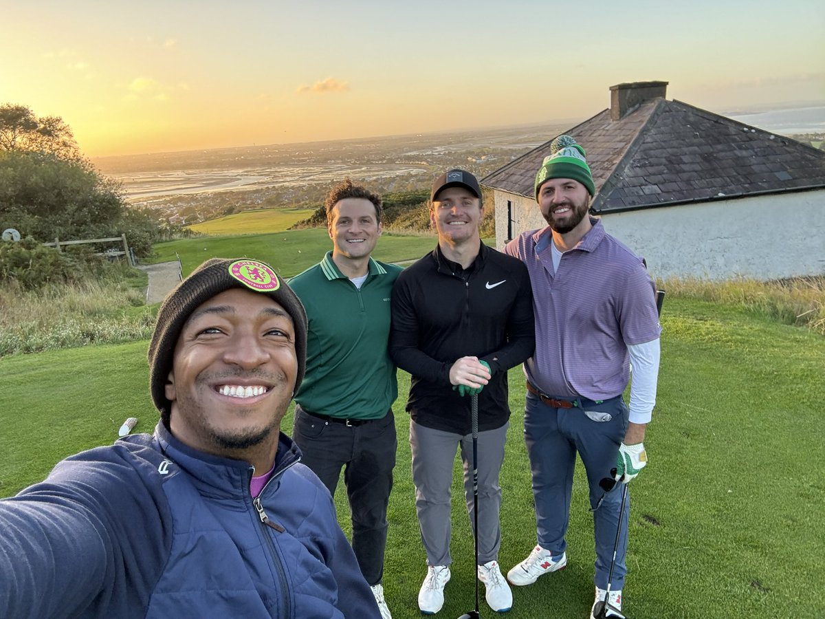 Zeno's tweet image. Belated Ireland Golf Dump