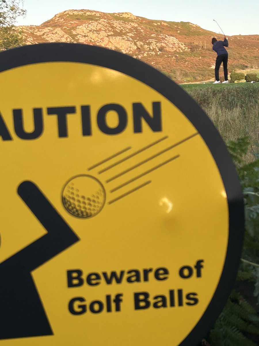 Zeno's tweet image. Belated Ireland Golf Dump