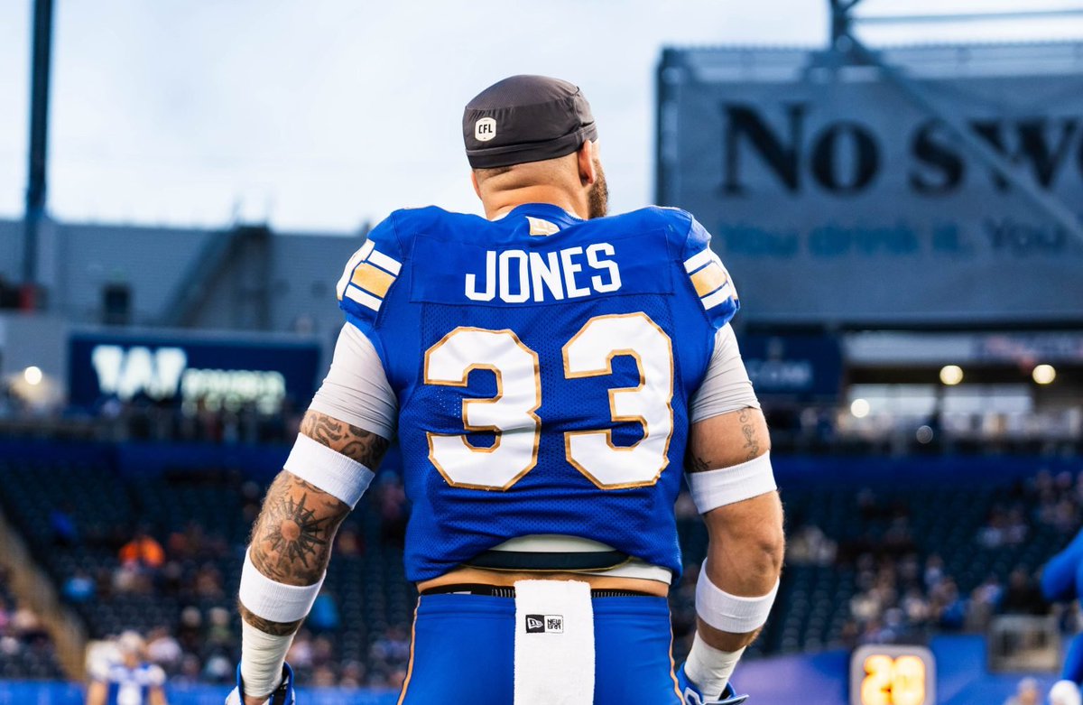 Winnipeg Blue Bombers re-sign LB Tony Jones through 2026

3downnation.com/2024/12/04/win…

#Bombers | #ForTheW | #Winnipeg | #CFL