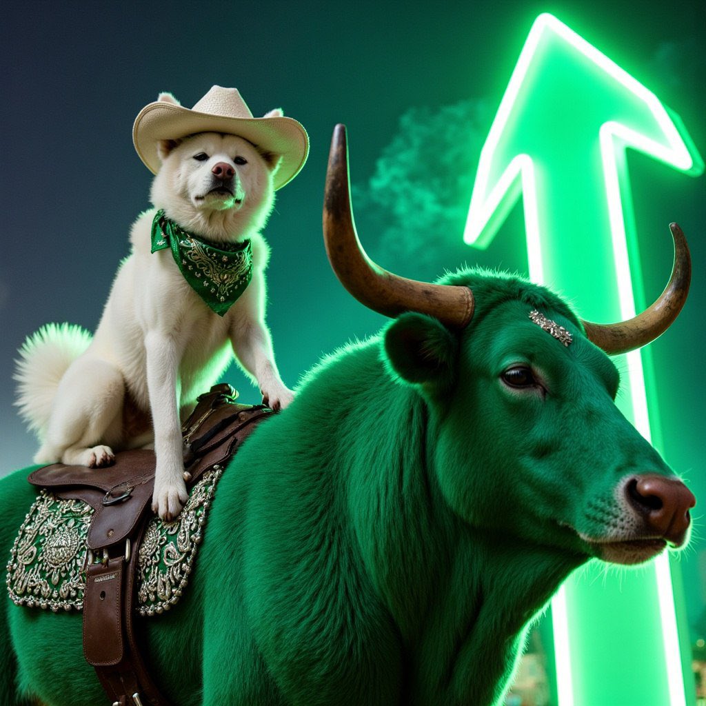 RussellDogCTO's tweet photo. Ride the Bull with #RUSSELL https://t.co/8LtTZUMRqr