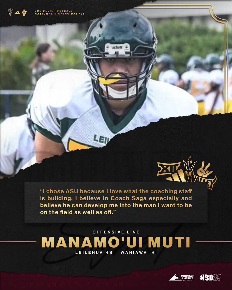 𝒮𝒾𝑔𝓃𝑒𝒹 ✍️

💪 Offensive line 
📍 Wahiawa, HI

#ForksUp /// <a href="/UiMuti/">Manamo’ui Muti</a>