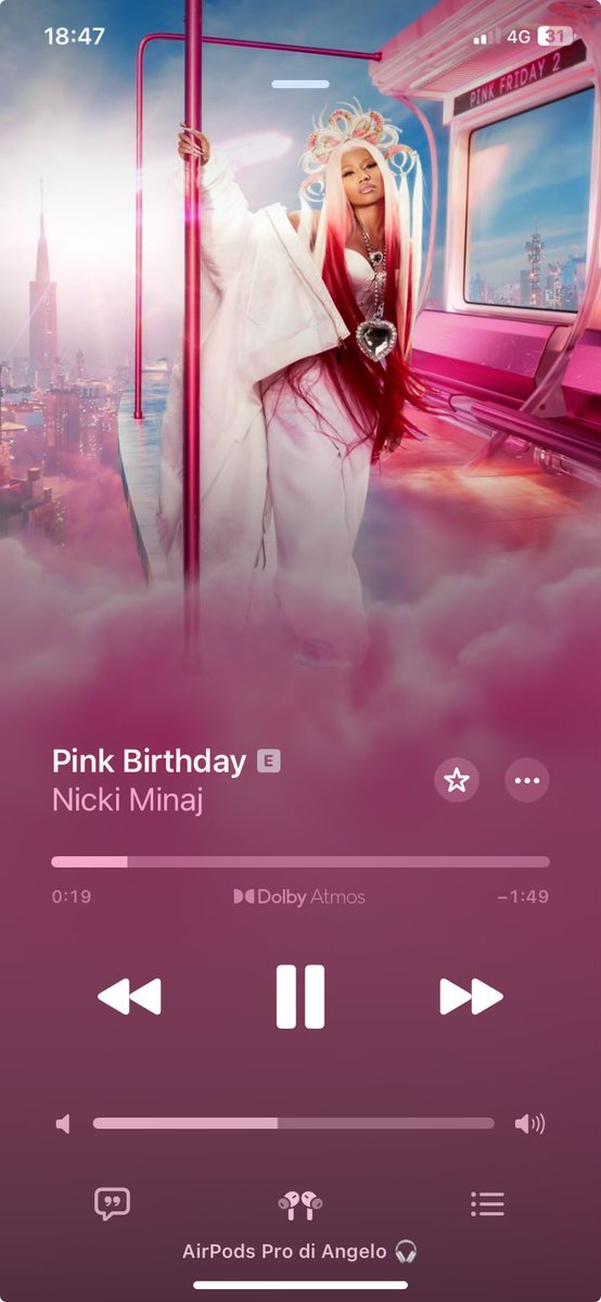 ehiroman's tweet photo. Listening to this song with my new airpods pro is a once in a lifetime experience https://t.co/bWQDnqqlyY