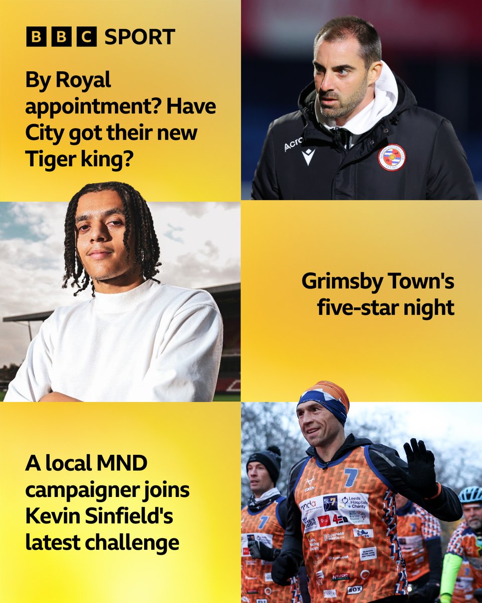 HumbersideSport's tweet photo. 🚨 ON-AIR NOW 🚨

🐯👑 @TimDellor on Ruben Selles
⚫️⚪️ Jayden Luker on life at Grimsby Town
🏉🏴󠁧󠁢󠁳󠁣󠁴󠁿 @WestHullARLFC's head-coach on the Challenge Cup draw

🎙️ @jameshoggarth 
📻 @RadioHumberside I @BBCSounds 
🎧 https://t.co/3BbLWEx391 https://t.co/sLhnJn00ZE