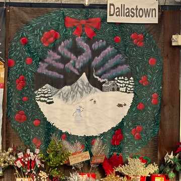 DallastownSD's tweet photo. The #DAHS National Art Honor Society participated in the annual Millers Plant Farm holiday mural event. With 12 local schools throwing their hats in the ring, it’s a vibrant display of creativity and community spirit! You can vote in person or online for just 50 cents per vote. https://t.co/A0FXVI6Zsd