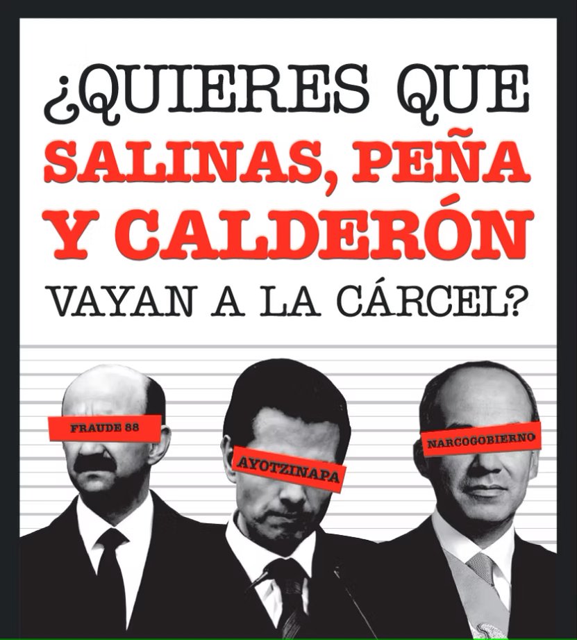 2- Recordemos que en 2021 la #4T promovió esta consulta. Por cierto, su página web sigue activa 4 años después y aún recibe adhesiones para su causa. juicioexpresidentes.mx