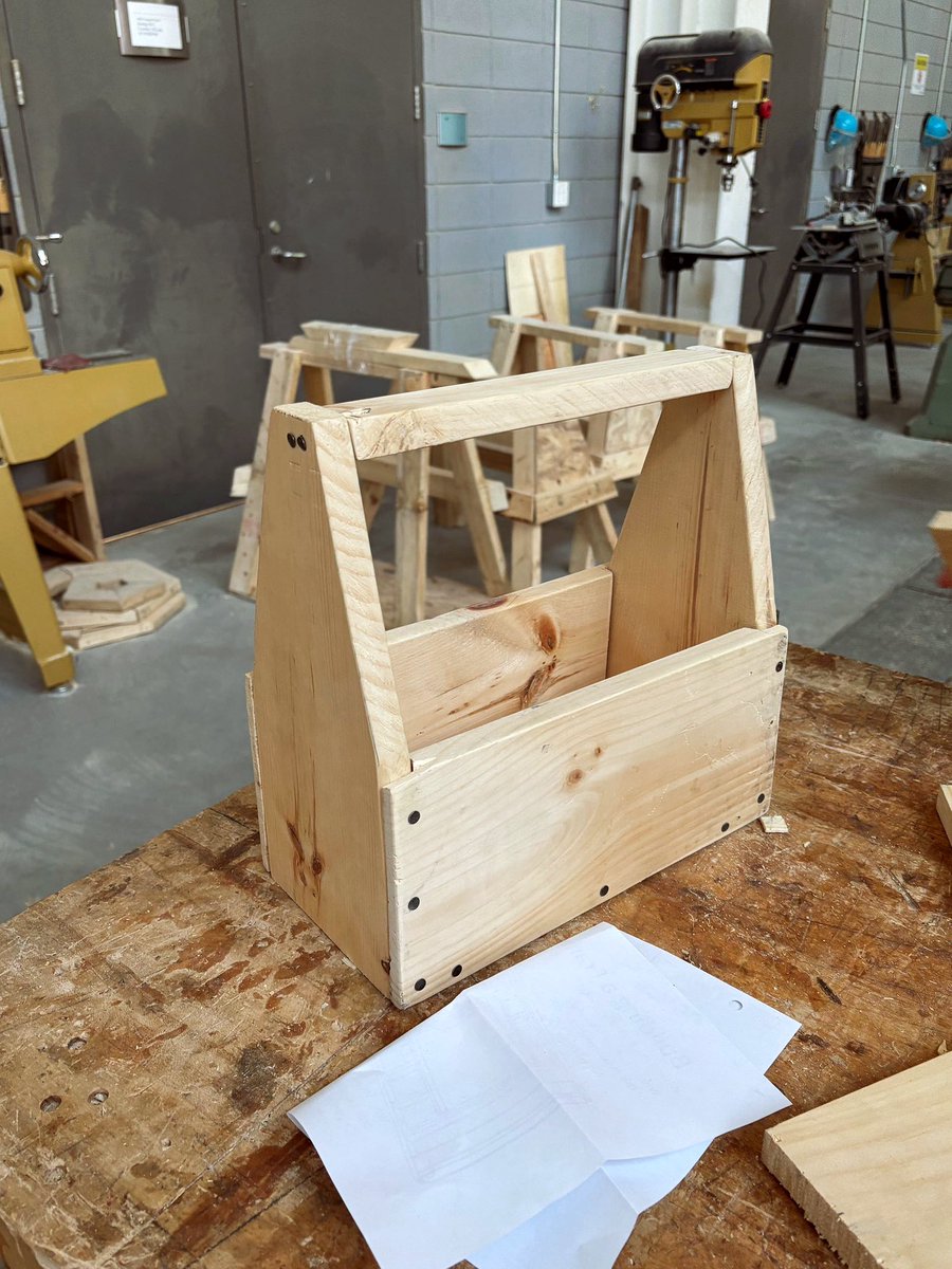Dual Credit carpentry projects at <a href="/FlemingCollege/">Fleming College</a> 🤩