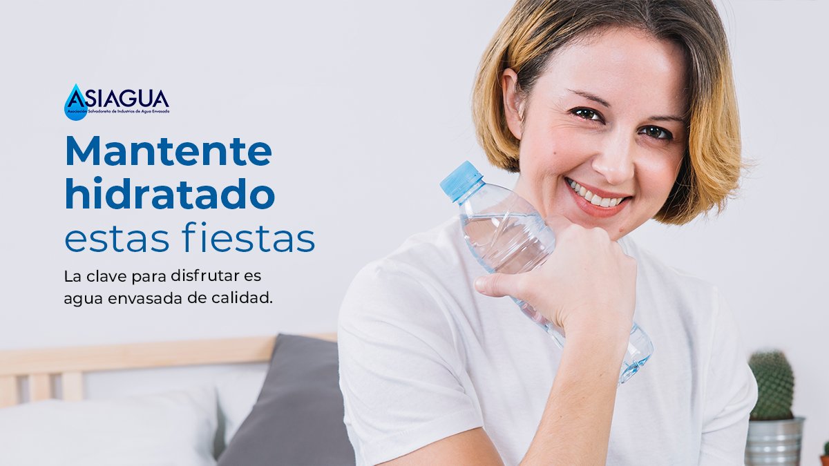 ASIAGUAorg's tweet photo. Con el consumo de alcohol y alimentos salados en las fiestas, la hidratación se vuelve esencial.  Recuerda beber suficiente agua para disfrutar de cada momento sin comprometer tu bienestar. https://t.co/5UDvUvZiIF