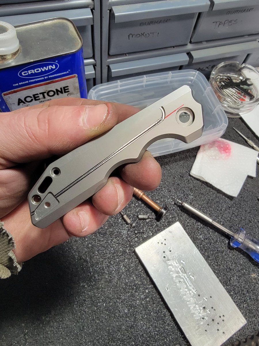 Started working on some frame machining for the Ticon1 Elites coming soon.