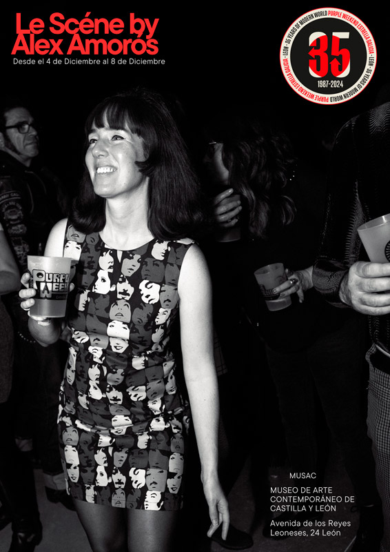 Le Scéne by Alex Amorós.
35 Purple weekend.
MUSAC
Del 4 al 8 de diciembre de 2024
 4 de diciembre a partir de las 20:00 horas  leoncultural.com/?tribe_events=… #agendaleon #leoncultural #ocioleon #culturaleon #eventosleon #leonesp #agendaleoncultural #leonspain #leoncultura #leonciudad