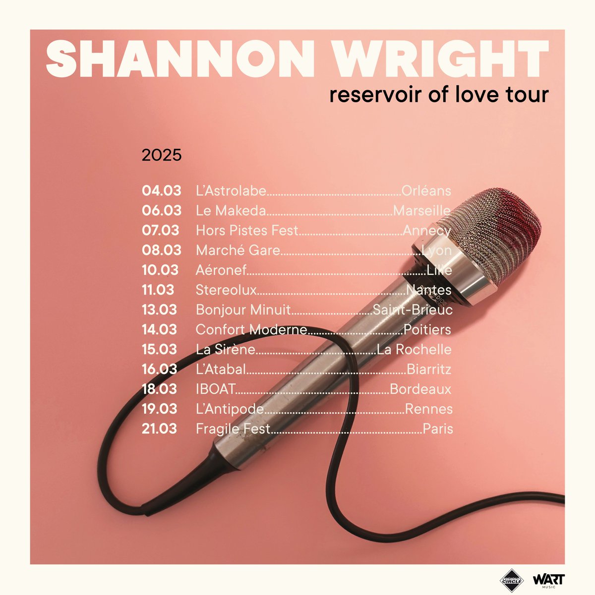 Tickets: linktr.ee/ShannonWrightF…