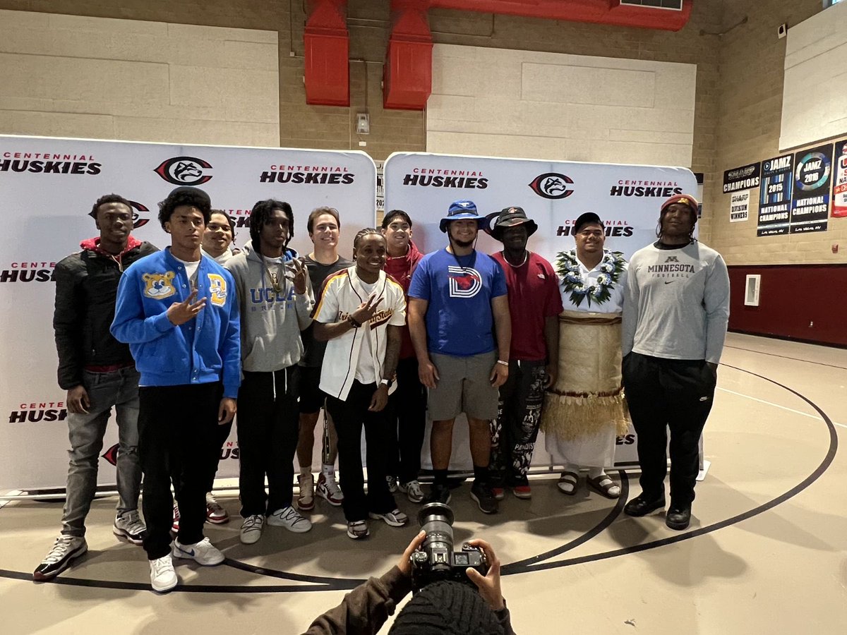 Corona Centennial signees.