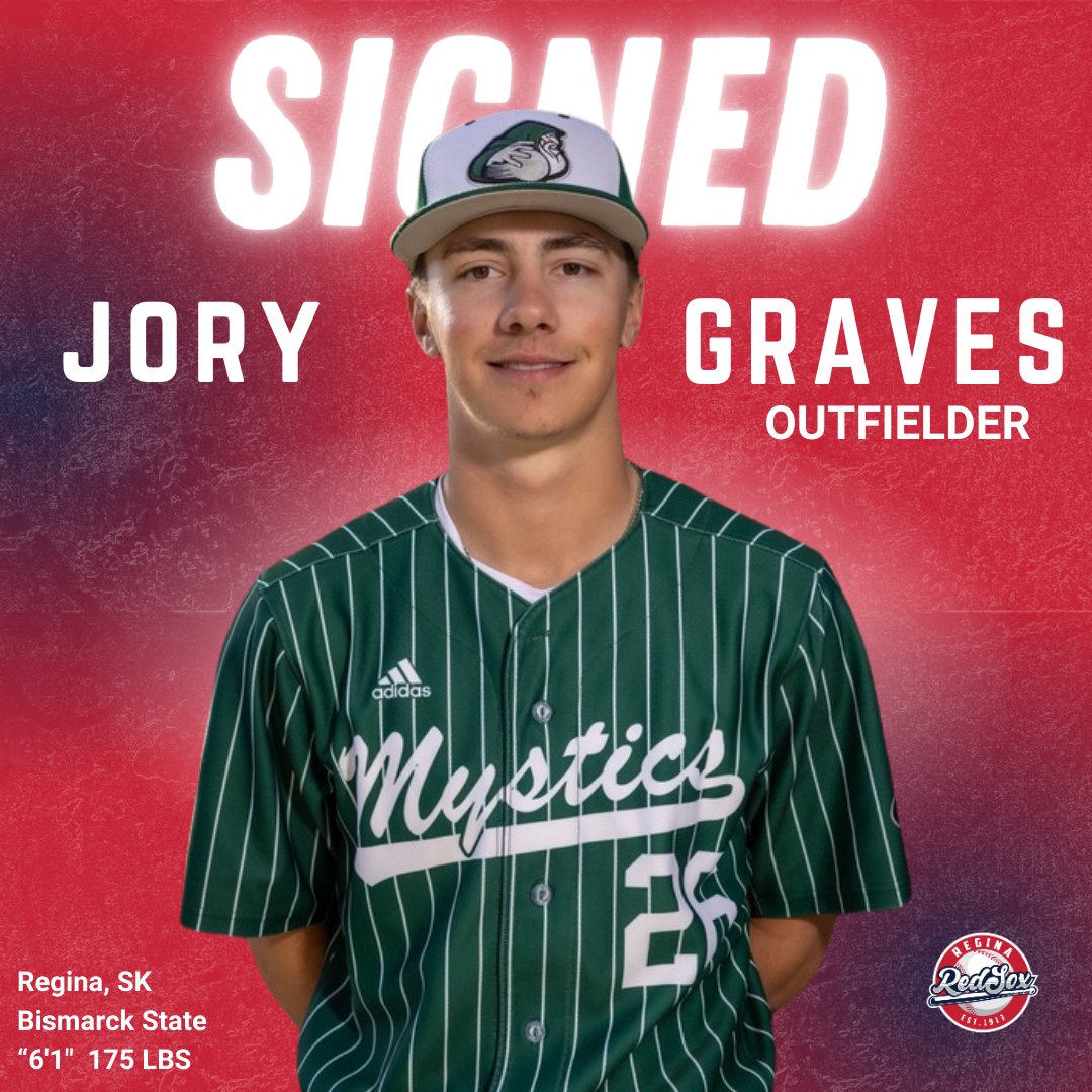 ReginaRedSox's tweet photo. Welcome home, Jory Graves! 🌾⚾️ This talented outfielder from right here in Regina is ready to bring his speed, defense, and left-handed power to the Red Sox lineup. A proud local product, Jory will make his WCBL debut in 2025. Let's show him some hometown support! https://t.co/bJQki9kaLP