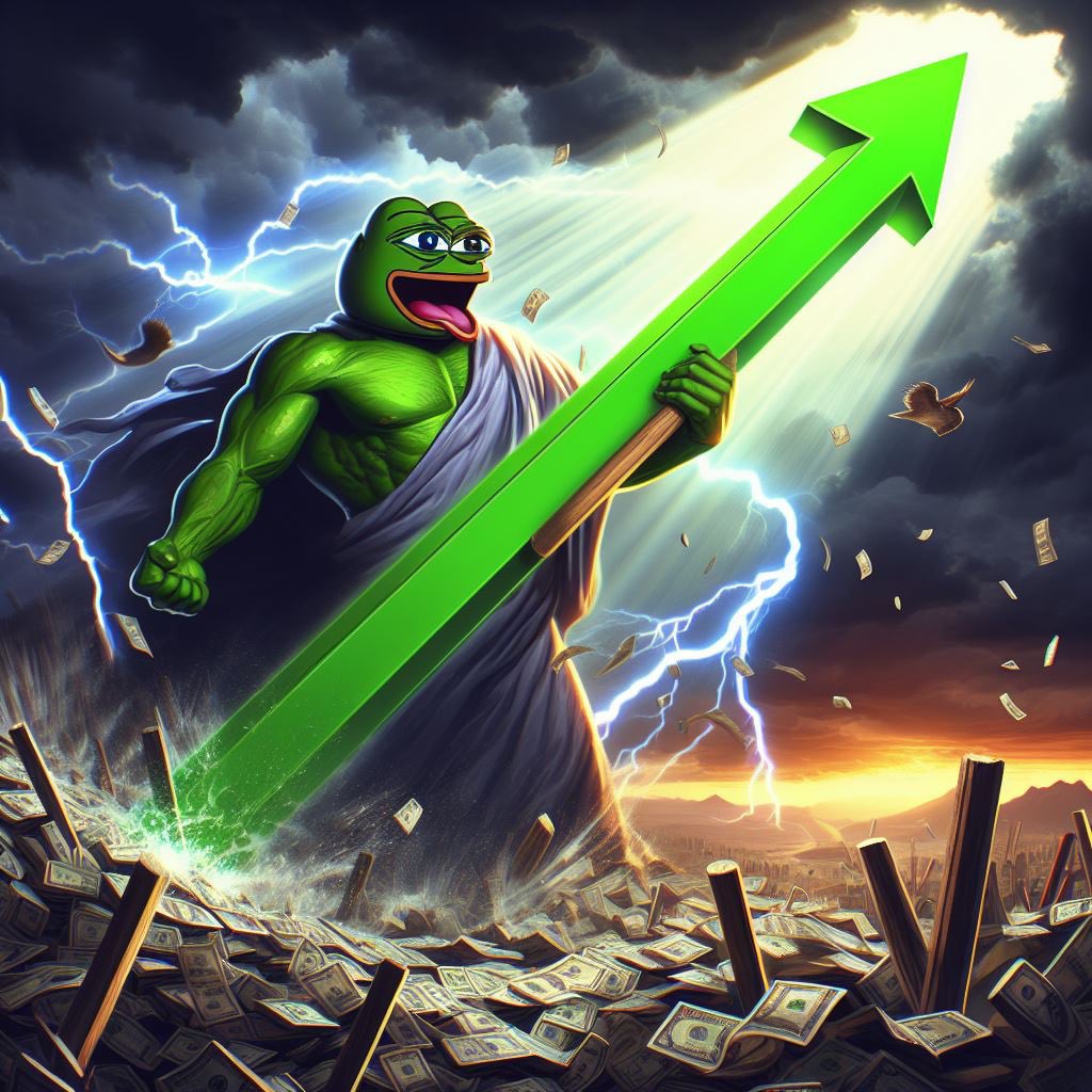 ZakaCrypto's tweet photo. 🐸💚
$PEPE 🐸 HAS MAXIMUM SUPPLY OF 420 TRILLION TOKENS ✅

$PEPE 🐸’S 420 TRILLION TOLENS ARE ALL IN CIRCULATION ✅

THIS VERY BULLISH 🚀🚀🚀 https://t.co/TesGg8NlZG