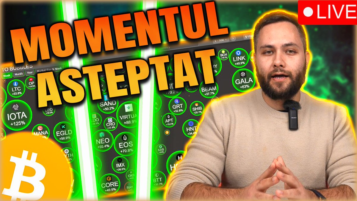 realdanielnita's tweet photo. LIVE 20:00 RO! Altcoinseason este aici! Cat tine si care este planul discutam imediat! Va astept pe live in numar record! Este deja pe youtube: cauati Daniel Nita. Discutam despre tot si toate inclusiv de politica ca e inevitabil dar deja sunt scarbit va zic de pe acum😂 https://t.co/WUSisMEtUo