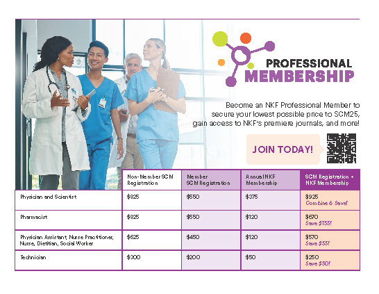 NKF Nephrology Professionals (@nkf_nephpros) on Twitter photo Becoming an <a href="/NKF/">National Kidney Foundation</a> Professional Member unlocks year-round benefits and discounted registration for SCM25.
Treat yourself to membership AND registration savings. Wrap it all up with a bow on top! 🎀🎄
Register now 👉bit.ly/NKFSCM25
Learn more: kidney.org/spring-clinical Becoming an <a href="/NKF/">National Kidney Foundation</a> Professional Member unlocks year-round benefits and discounted registration for SCM25.
Treat yourself to membership AND registration savings. Wrap it all up with a bow on top! 🎀🎄
Register now 👉bit.ly/NKFSCM25
Learn more: kidney.org/spring-clinical