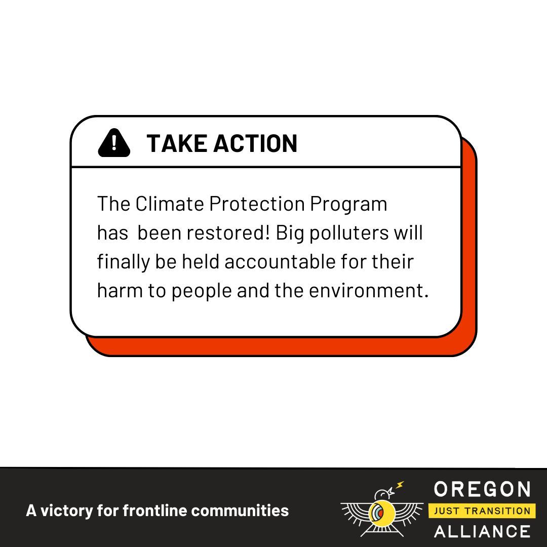 Oregon Just Transition Alliance tweet media