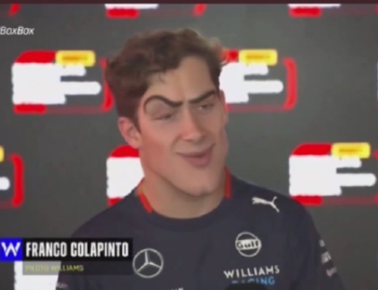 franmattioli43's tweet photo. @shawnxito Bancando a este chad #ColapintoToF1In2025 https://t.co/7NocRtm2fr