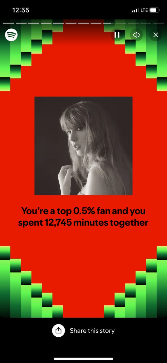 alyssa_cote's tweet photo. @butnowitsgolden 38% of my total minutes listening lol https://t.co/QnfsRELQu6