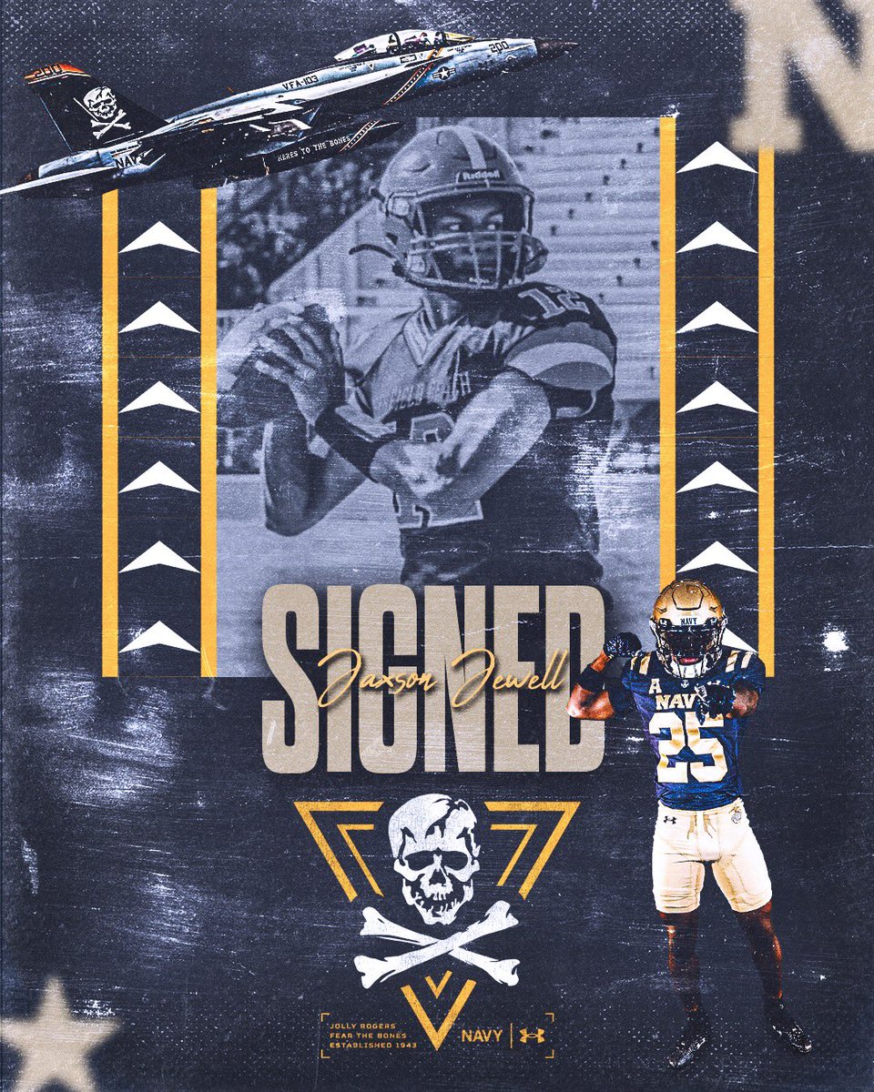 Jaxson Jewell (@jaxsonjewell) on Twitter photo It’s Official… #SIGNED ✍🏽⚓️
GO NAVY, BEAT ARMY! ⚓️🐐
#LetsFly25 | #GoNavy | #RollGoats
<a href="/NavalAcademy/">U.S. Naval Academy</a> <a href="/NavyFB/">Navy Football</a> <a href="/NavyFBrecruit/">Navy Football Recruiting</a> <a href="/NavyAthletics/">Navy Athletics</a> <a href="/_CoachNew/">🇺🇸 Brian Newberry ⚓️</a> <a href="/CoachWimberly/">Brent W.</a>
#SigningDay <a href="/ariodzernbc6/">Ari Odzer</a> <a href="/Coralspringsfla/">Coral Springs Talk</a> It’s Official… #SIGNED ✍🏽⚓️
GO NAVY, BEAT ARMY! ⚓️🐐
#LetsFly25 | #GoNavy | #RollGoats
<a href="/NavalAcademy/">U.S. Naval Academy</a> <a href="/NavyFB/">Navy Football</a> <a href="/NavyFBrecruit/">Navy Football Recruiting</a> <a href="/NavyAthletics/">Navy Athletics</a> <a href="/_CoachNew/">🇺🇸 Brian Newberry ⚓️</a> <a href="/CoachWimberly/">Brent W.</a>
#SigningDay <a href="/ariodzernbc6/">Ari Odzer</a> <a href="/Coralspringsfla/">Coral Springs Talk</a>