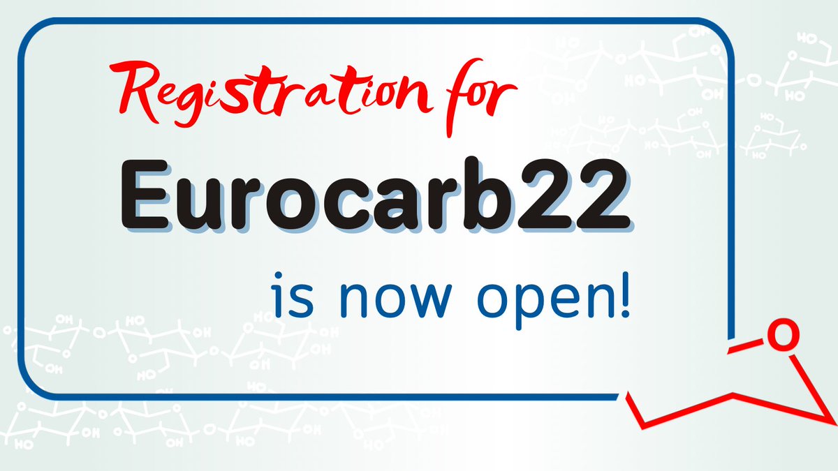 📣Registration for Eurocarb22 is now open! 🎉
Visit the official Eurocarb22 website to complete your registration and find detailed information about the conference, fees, and deadlines. ℹ️

eurocarb2025.com

Can't wait!🤩

<a href="/eurocarb22/">Eurocarb22</a>