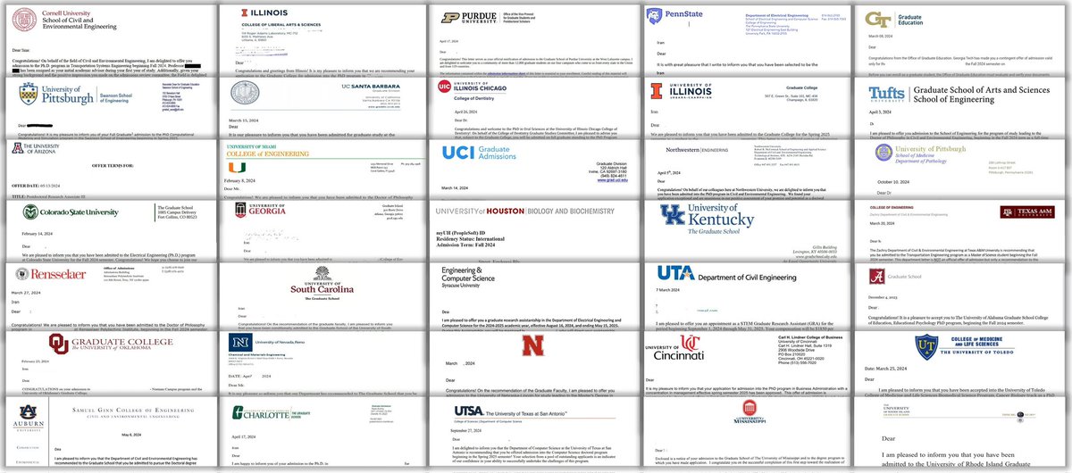 Despite years of dedication to research projects,publishing articles, achieving strong academic scores,and earning fully funded positions at top universities,as demonstrated below,long AP prevents us from seizing these hard-earned opportunities. <a href="/RepBillFoster/">Congressman Bill Foster</a> #IEW2024 <a href="/StateDept/">Department of State</a>