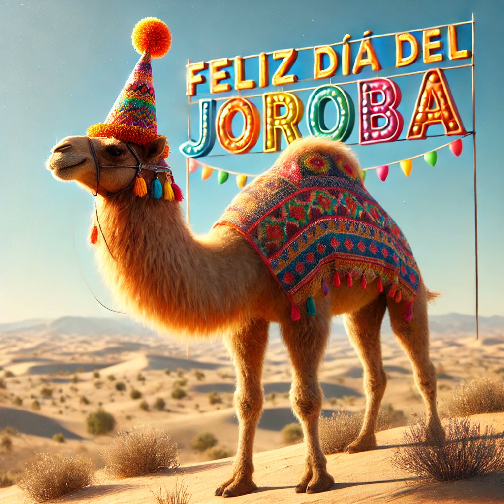 Feliz Día de Joroba! 🥳 En EEUU🇺🇸, llamamos al miércoles así (en inglés,  Hump Day) porque es el día de la mitad de la semana, como la mitad del lomo  de un, image size:1024x1024