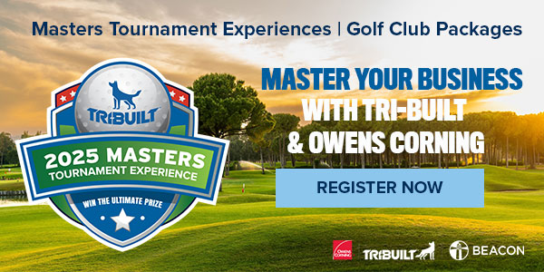 RoofCoffeeShop's tweet image. Beacon and Tri-Built are giving away trips to the 2025 Masters Tournament! Get registered and learn how you can earn entries into the drawing.

Register Today
ow.ly/HqkE50Ujo1c

#Beacon #TRIBUILT #RoofersCoffeeShop #RoofingProfessionals #RoofingContractors #RoofingIndustry