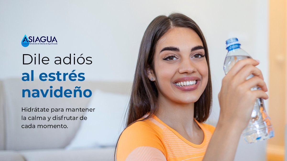ASIAGUAorg's tweet photo. Las fiestas pueden ser estresantes, pero una adecuada hidratación ayuda a controlar la ansiedad y el nerviosismo. 💦 ​
​
La relación entre una adecuada hidratación y la reducción del estrés y la ansiedad está respaldada por estudios científicos. Según un artículo de Healthline, la deshidratación puede aumentar el riesgo de ansiedad y otros estados mentales no saludables. ​
​
Mantente enfocado y disfruta plenamente esta Navidad.