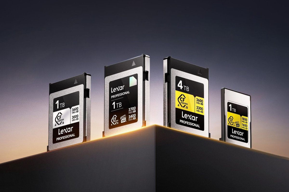 HardwareInsider's tweet image. Neue Lexar CFexpress 4.0-Speicherkarten jetzt auf dem Markt

hardwareinside.de/neue-lexar-cfe…

#hardwareinside #hwi #news #lexar #cfexpress #speicherkarten