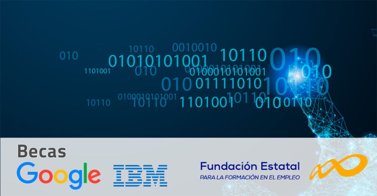 🚀 ¿Quieres mejorar tus competencias digitales?  

💻 <a href="/Fundae_es/">Fundación Estatal para la Formación en el Empleo</a> te da la oportunidad de obtener un certificado <a href="/Google/">Google</a> de forma gratuita con sus #BecasGoogleFundae y de formarte en contenidos digitales con <a href="/ibm/">IBM</a> y sus #BecasIBMFundae

🔷 Más información 👉 s.mtrbio.com/lyxqfrlhhl