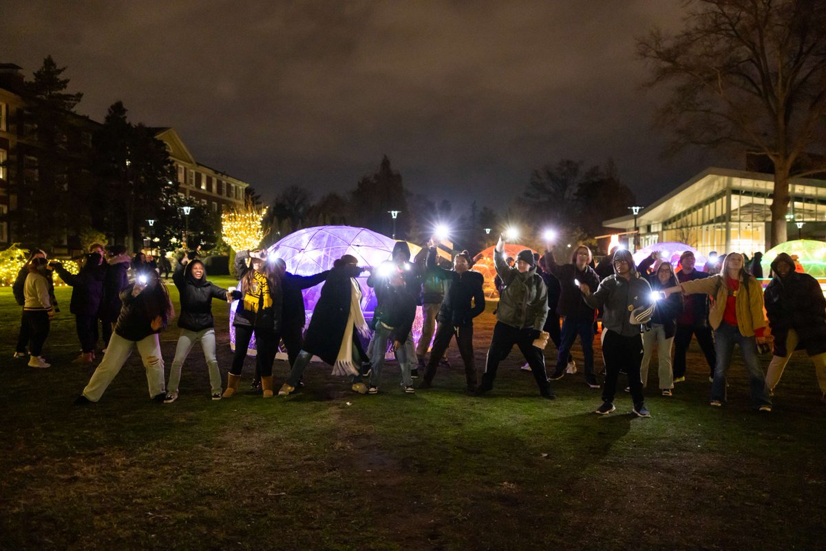 AdelphiU's tweet image. Earlier this week, we celebrated our annual Winter Lighting Spectacular! We love to see our campus all lit up for the holiday season. #MyAdelphi