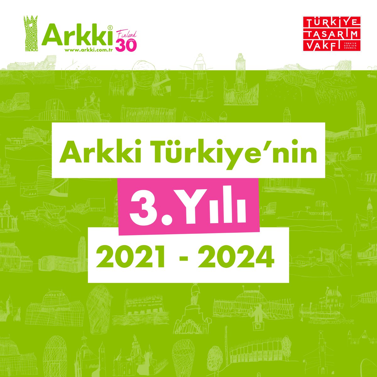 TurkiyeArkki's tweet photo. Arkki Türkiye olarak, Türkiye’deki 3. yılımızı kutluyoruz! 🎉

“Arkki Türkiye’nin 3 Yılı” kitapçığını linkten inceleyebilirsiniz.
https://t.co/heAIik4oUn https://t.co/1fLR9VbxUJ