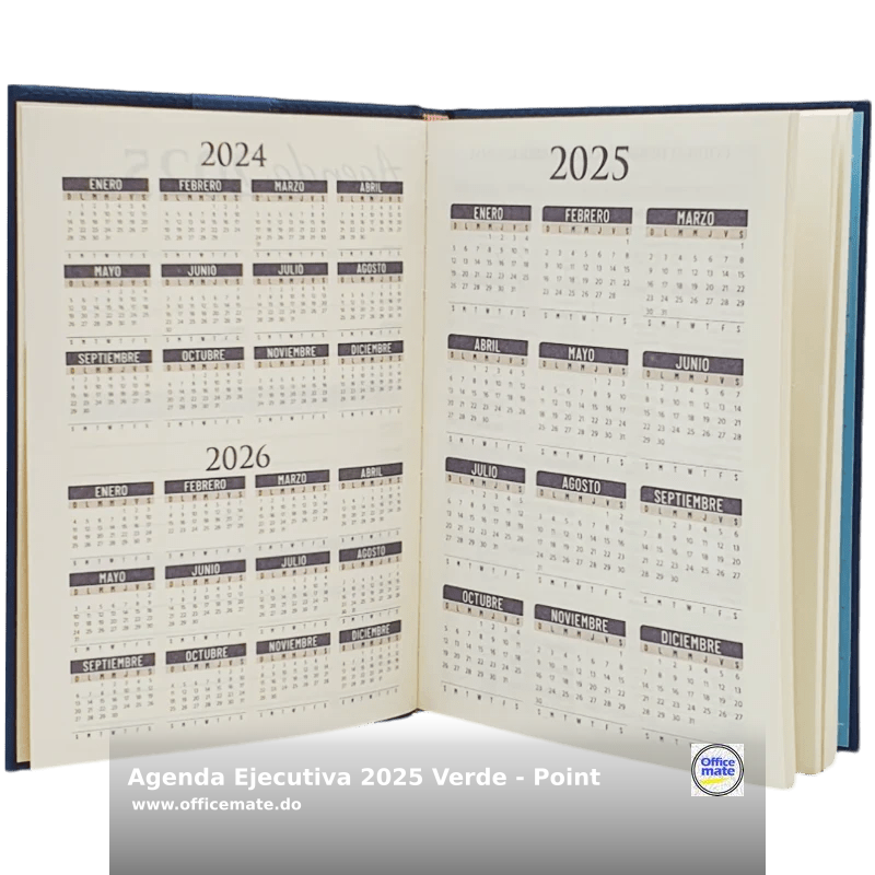 OfficemateRD's tweet image. 🚨Destacado 😍 Agenda Ejecutiva 2025 Verde - Pointer 😍. 
Compra Ahora! 👉👉 shortlink.store/hefhdm-pinfs

#Papelería  #PapeleríaCreativa #Stationery #Oficina #MobiliarioDeOficina #Organización #EscritorioBonito  #Tendencias #Papel #Officemate #Silla #Office