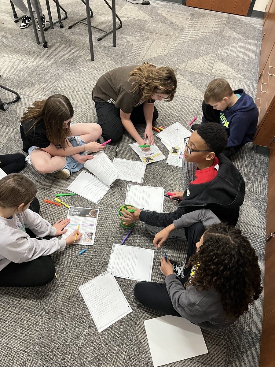 Annotating evidence in our texts. Great job kids!! #howardhansen #AISEast