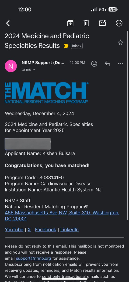 Kishen Bulsara, MD (@kishenbulsaramd) on Twitter photo Matched my #1 choice for Cardiology Fellowship <a href="/morristownheart/">@MorristownHeart</a>!!! Super excited to embark on this journey; I can’t wait to meet my cofellows! <a href="/AtlanticHealth/">Atlantic Health</a> <a href="/lillian_aldaia/">Lillian Aldaia, MD, FACC</a> Matched my #1 choice for Cardiology Fellowship <a href="/morristownheart/">@MorristownHeart</a>!!! Super excited to embark on this journey; I can’t wait to meet my cofellows! <a href="/AtlanticHealth/">Atlantic Health</a> <a href="/lillian_aldaia/">Lillian Aldaia, MD, FACC</a>