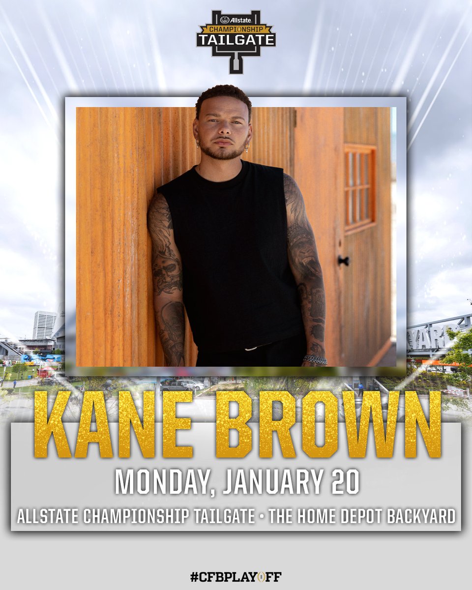 kanebrown's tweet photo. Atlanta, see you at the @CFBPlayoff #NationalChampionship January 20th ππ₯
Info:Β https://t.co/YJTHzGs3y7
#CFBPlayoff
#NationalChampionship
#ChampTailgate https://t.co/YXzhITDps9