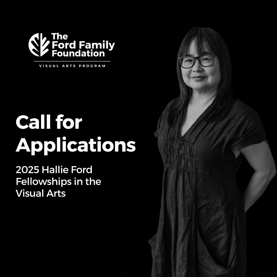 Applications for the 2025 Hallie Ford Fellowships in the #VisualArts are now open through January 13, 2025.

This program annually awards up to three unrestricted $35,000 fellowships to #Oregon artists.

Meet previous Hallie Ford Fellows and apply at tfff.org/visual-arts/fu…