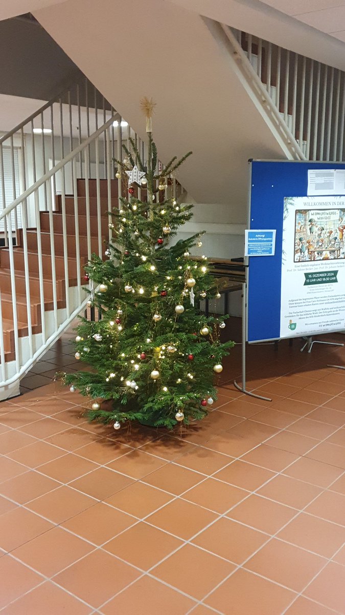 The annual Chemistree!