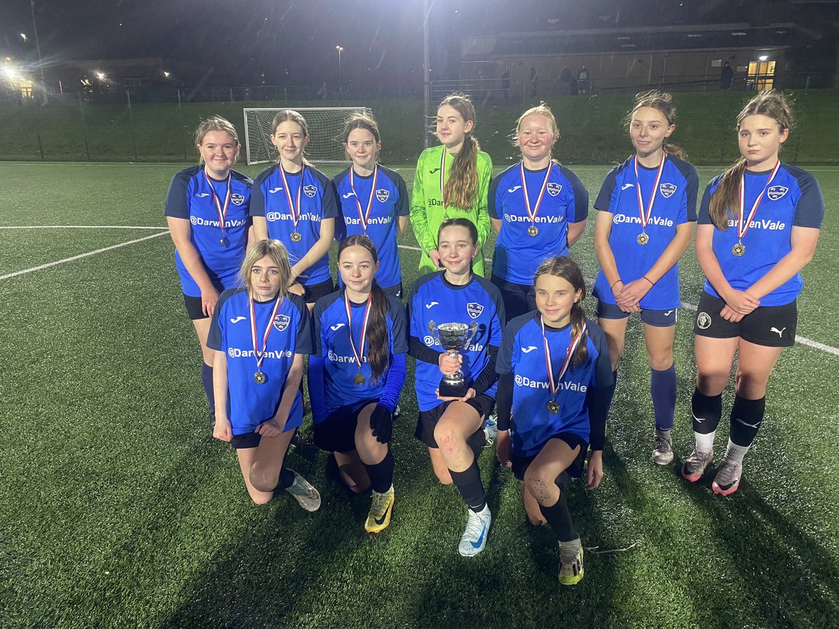 B'Burn & Darwen SGO (@bwdsgo) on Twitter photo After 3 weeks and 30 Matches tonight saw the conclusion of our Girls U14s CVL League
🏆<a href="/DVHSPhysEd/">Darwen Vale PE Department</a>
🥈<a href="/StBedesRCHS_PE/">St Bede's RCHS PE</a>
🥉<a href="/stwPHYSED/">PE @SaintWilfrids</a>
Well done to the 60 girls involved 💪🏻⚽️ #letgirlsplay #tacklinginequalities <a href="/YourSchoolGames/">School Games</a> <a href="/YouthSportTrust/">Youth Sport Trust</a> <a href="/BarclaysFooty/">Barclays Football</a> After 3 weeks and 30 Matches tonight saw the conclusion of our Girls U14s CVL League
🏆<a href="/DVHSPhysEd/">Darwen Vale PE Department</a>
🥈<a href="/StBedesRCHS_PE/">St Bede's RCHS PE</a>
🥉<a href="/stwPHYSED/">PE @SaintWilfrids</a>
Well done to the 60 girls involved 💪🏻⚽️ #letgirlsplay #tacklinginequalities <a href="/YourSchoolGames/">School Games</a> <a href="/YouthSportTrust/">Youth Sport Trust</a> <a href="/BarclaysFooty/">Barclays Football</a>