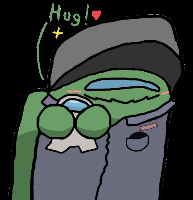 Christmas &amp; Hugs #amongusart