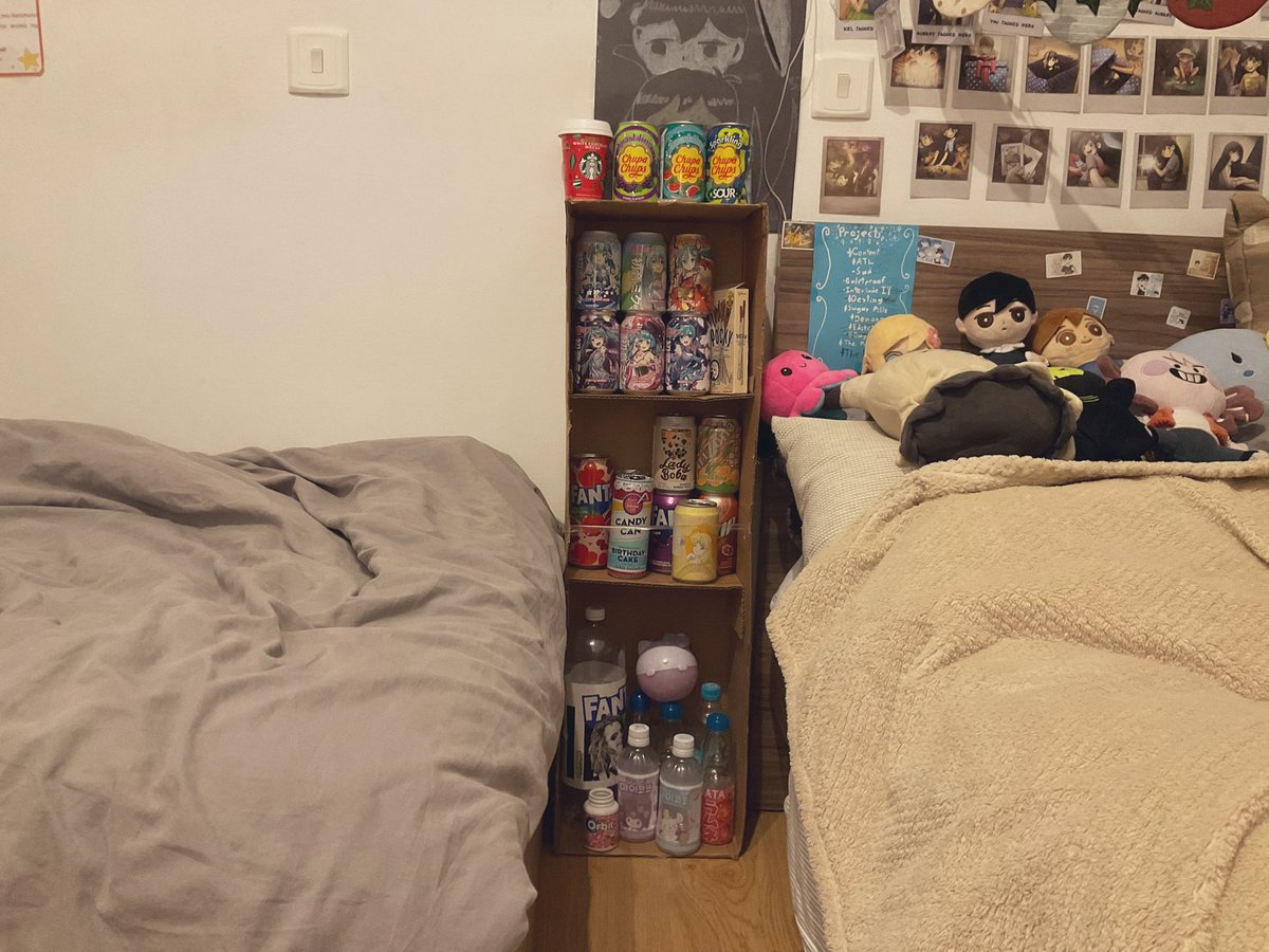 AlisusLol's tweet image. I could be doing my homework but I’m doing this instead
My Can and other garbage collection - an updating 🧵
(Ft special guests of #OMORI Sunny and Mari Starbucks orders)