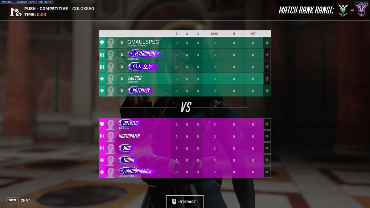 Crazy lobby range