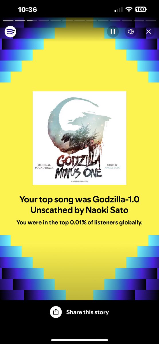 Amazing artist for an amazing movie <a href="/Godzilla_Toho/">GODZILLA.OFFICIAL</a> #GodzillaMinusOne