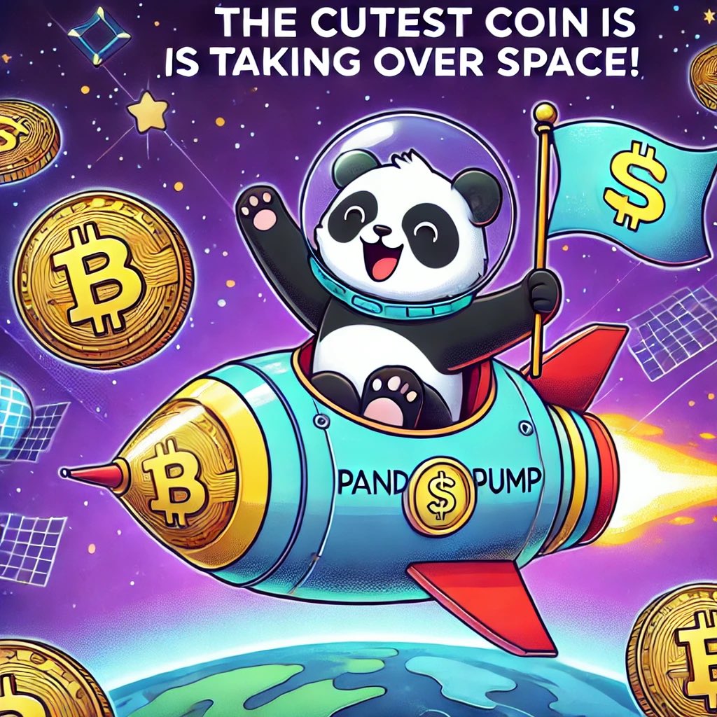 PandaCoin140's tweet photo. 🐼🚀 $PANDA is out of this world! 🚀🐼
The cutest coin is taking over space 🌌. Don’t miss the rocket – join the PandaPump revolution now! 💸🌕

#PandaPump #ToTheMoon #CryptoHype https://t.co/Ejsf4iuZqe