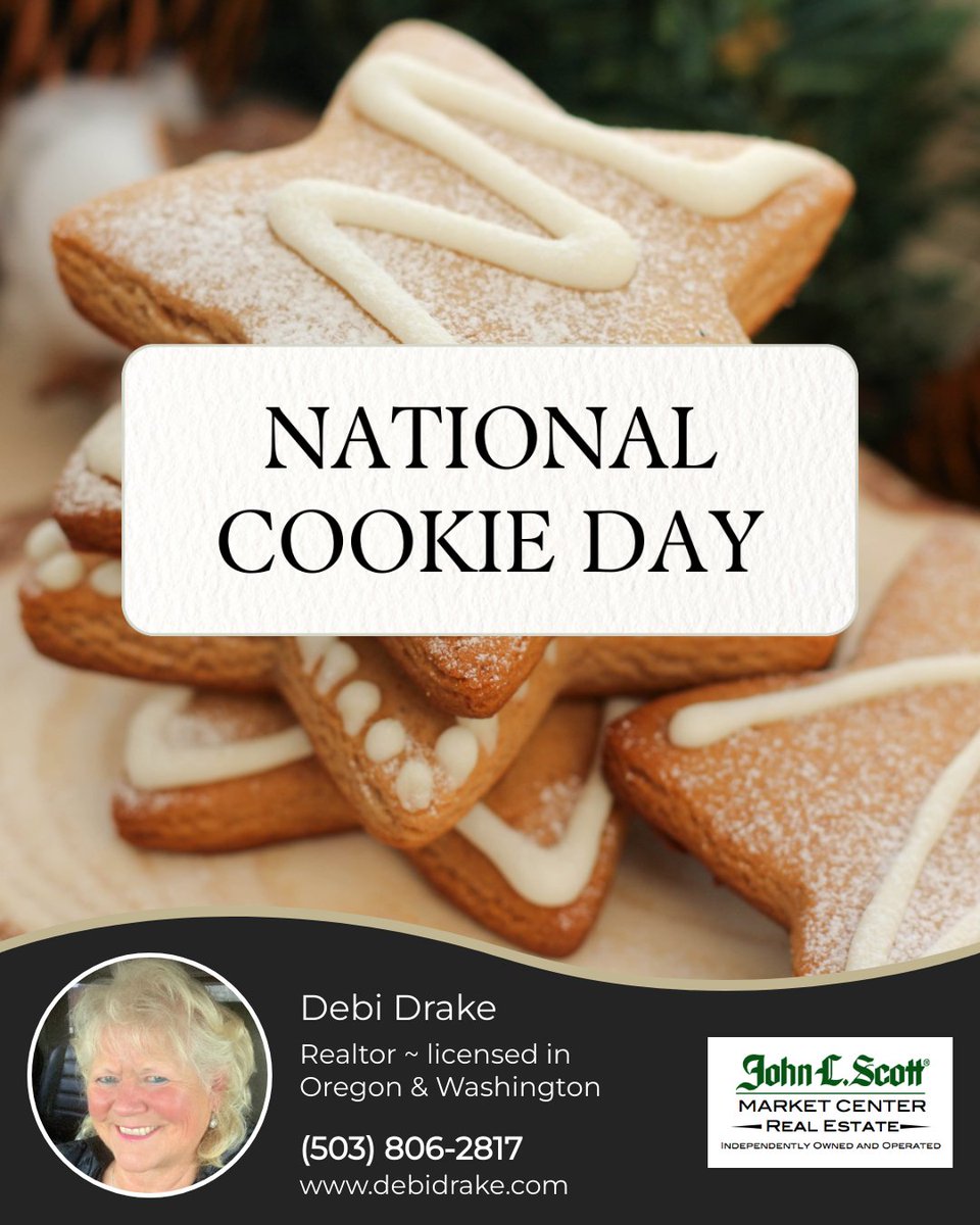 DebiDrakeSLNHMZ's tweet photo. December is the perfect time to indulge in all the cookies you can handle! 🍪 Whether you're baking with loved ones or enjoying them with a cozy drink, there's something special about the sweet treats of the season. What's your favorite type of cookie?

#Debidrake https://t.co/TQMq9FXD45