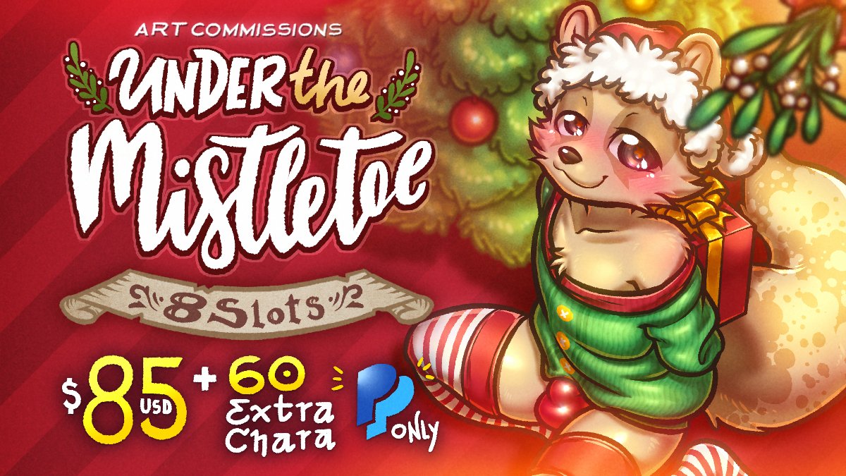 Find the perfect place and celebrate these holidays
#UnderTheMistletoe! 😚🎄☃️ 
🌟🎄Monthly theme is optional🎄🌟 
First come, first serve! So get your's now! 🦝✨
More info in thread🧵👇